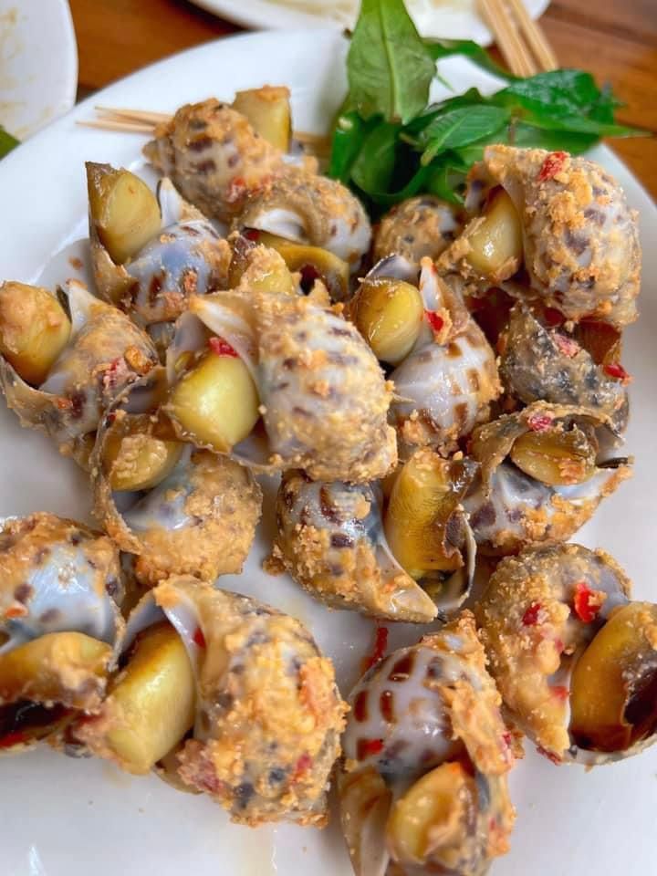 Ốc Hương Rang Muối – Salt Roasted Sea Snails 盐烤蜗牛